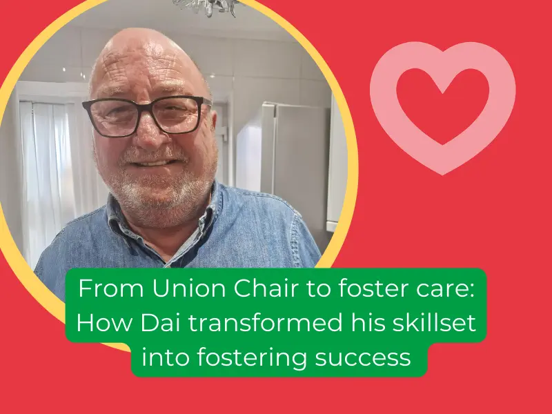 Text: From Union chair to foster care: How Dai transformed his skillset into fostering success